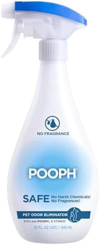 Pooph Pet Odor Eliminator, 32oz - Eliminates Odors at the Molecular Level, Dogs, Cats, Freshener, Eliminator, Urine, Poop, Pee…