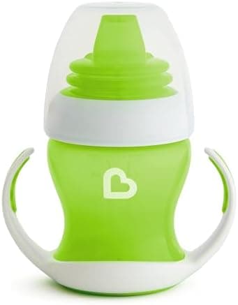 Munchkin Gentle Transition Baby Sippy Cup, Baby's First Sippy - Helps Babies & Toddlers Transitioning from Bottles to Cups, Spill…