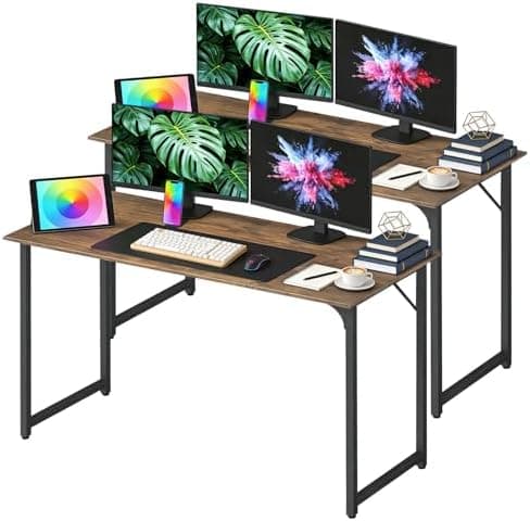 BestOffice Computer Desk,Home Office Desk, Modern Simple Style for…