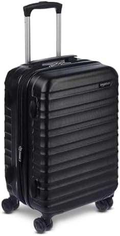 Amazon Basics 21" Hardside Carry-On Luggage with Spinner Wheels, Expandable for Up to 25% More Space…