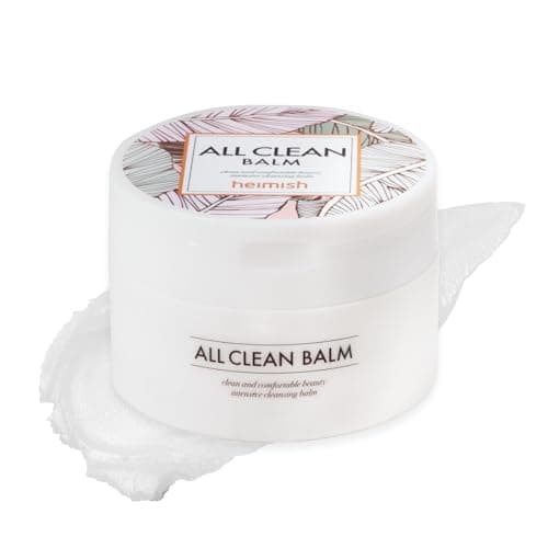 HEIMISH All Clean Balm 4.0fl.oz/120ml - Cleansing Balm, Waterproof Makeup Remover, Face Cleanser, Oil Based Cleanser, Korean…