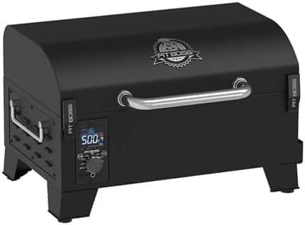 Pit Boss 150 Wood Pellet Grill & Smoker with Flame Broiler 256-Sq…