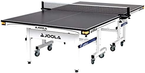 JOOLA Rally TL Professional MDF Indoor Ping Pong Table w/Quick Clamp Table Tennis Net & Post Set - 10 Minute Easy Assembly…