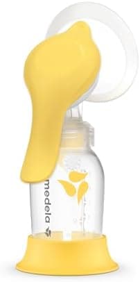 Medela Harmony Manual Breast Pump, Compact Swiss Design with PersonalFit Flex Shields and Medela's 2-Phase…