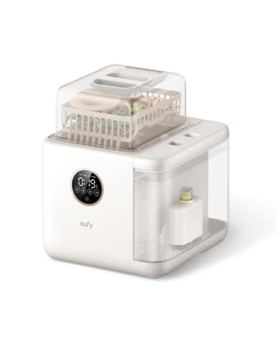 eufy Security S1 Pro Baby Bottle Washer, Sterilizer and Dryer, Built-in Water Softener, Largest 10-Bottle Capacity, 3D HydroBlast…