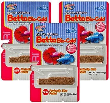 Hikari Betta Bio-Gold Baby Pellets Fish Food Bonus Pack 3 Pack