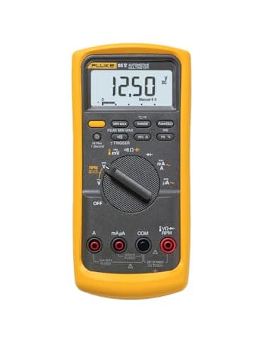 Fluke 88V Deluxe Automotive Multimeter, Troubleshoot Problems on Conventional and Hybrid Vehicles, Measures Pulse Width, and Duty…