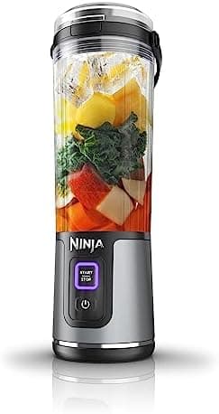 Ninja Blast Portable Blender | Cordless | 18-oz. Vessel | Personal Mixer for Shakes & Smoothies | BPA Free | Leakproof Lid & Sip…