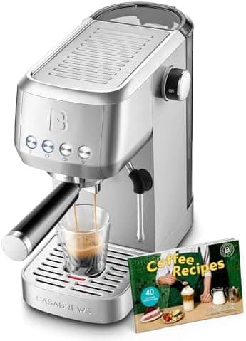 CASABREWS 3700 Essential Espresso Machine 20 Bar, Stainless Steel Cappuccino & Latte Coffee Maker with Steam Frother for Home…