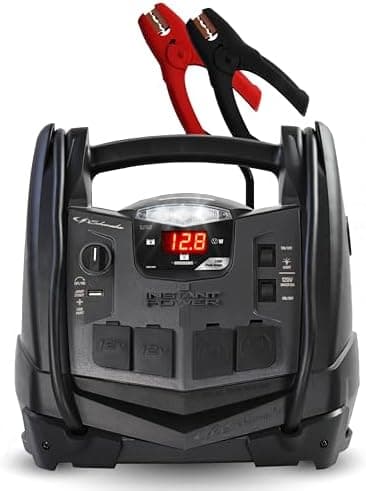 Schumacher Electric 1200A Car Battery Jump Starter and Portable Power Station, 6-in-1 Solution for 12V…