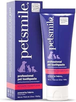 Petsmile Professional Pet Toothpaste for Cats & Dogs - VOHC Accepted Toothpaste - Clinically Proven to Control Plaque & Tartar…