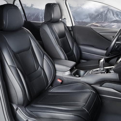 Coverland Custom Truck Car Seat Covers Front Seats for [2016-2025 Titan Crew Cab] - Protector Car Seat Cover Water Resistant…