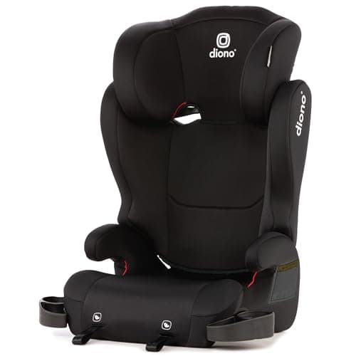 Diono Cambria 2 XL, Dual Latch Connectors, 2-in-1 Belt Positioning Booster Seat, High-Back to Backless Booster, Space and Room to…