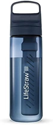 LifeStraw Go Series Water Filter Bottle - BPA-Free, Removes Bacteria…