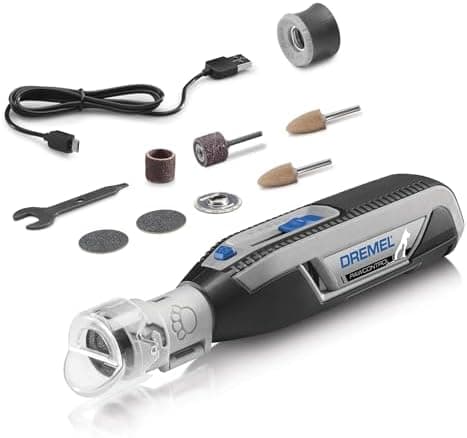 Dremel PawControl 7760-PET Dog Nail Grinder and Trimmer - Cordless & Rechargeable Pet Grooming Tool…