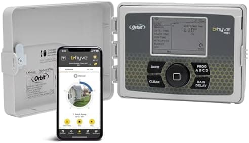 Orbit B-hyve Smart Indoor/Outdoor Sprinkler Controller - 12-Zone…