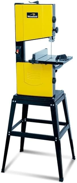 Woodskil 10 Inch Dual Speed Band Saw with Stand, 3.4A 2360/3000 FPM…