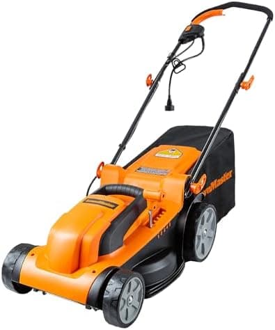 LawnMaster MEB1114K Electric Corded Lawn Mower 15-Inch 11AMP
