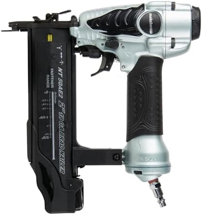 Metabo HPT Brad Nailer, Pro-Preferred Lightweight Pneumatic Power Nailer for Precision Trim Work and Furniture Building…