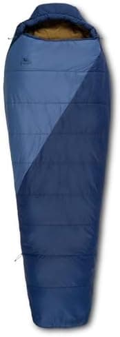 Kelty Cosmic Synthetic Fill 20 Degree Backpacking Sleeping Bag – Compression Straps, Stuff Sack Included