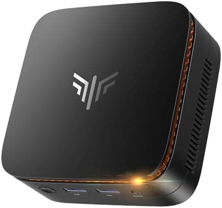 KAMRUI Essenx E1 Mini PC Computer, AMD 3150U (Beats i3-10110U/N95), 8GB RAM 256GB SSD, Mini Desktop Computer Support Dual 4K…