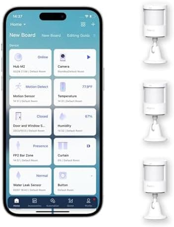 Aqara Zigbee 3.0 Motion Sensor P1 3 Pack, 5-Year Battery Life…