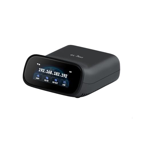 GL.iNet Comet Pro (GL-RM10) Remote KVM Over Wi-Fi, Dual Band Wi-Fi 6, 4K@30FPS Passthrough…