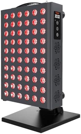 Hooga Red Light Therapy Panel Device – 660nm Red & 850nm Near Infrared Light Therapy, LED Light Therapy Lamp for Face & Body…
