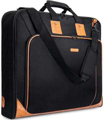 Noozion Garment Bag for Travel, Large Carry On Suit Bag for Business Up to 3 Suits, Wrinkle Free Garment Bag for Hanging Clothes…