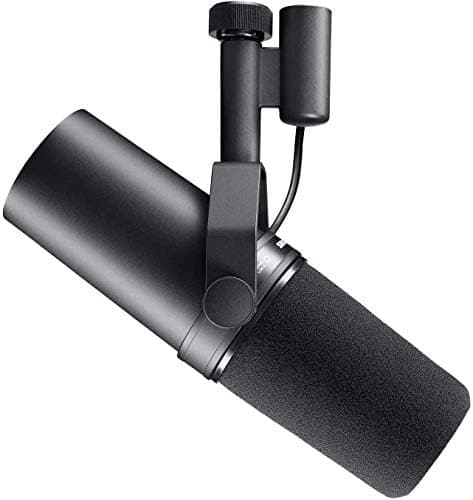 Shure SM7B Dynamic Studio Microphone - XLR Mic for Podcasting, Streaming, Vocal Recording &…