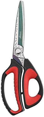 LIVINGO 10" Multipurpose Heavy Duty Scissors, Premium Titanium Coating Forged Stainless Steel Tool Industrial…