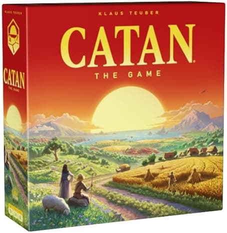 CATAN Board Game (6th Edition) Trade, Build & Settle in the Classic Strategy Game for Family, Kids & Adults…