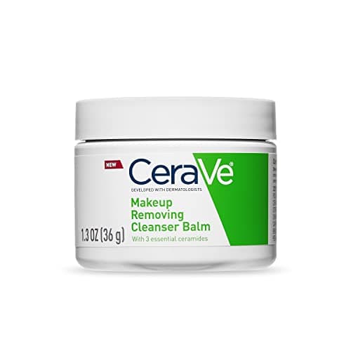 CeraVe Cleansing Balm Makeup Remover, Waterproof Makeup Remover With Ceramides & Plant-Based Jojoba Oil To…