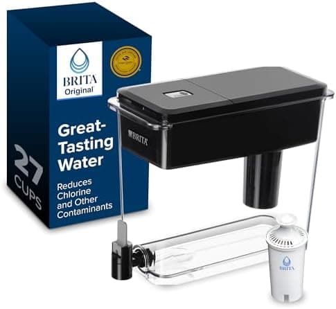 Brita Extra-Large 27-Cup Water Filter Dispenser with Standard Filter…