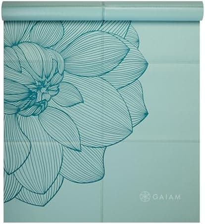 Gaiam Yoga Mat - Folding Travel Fitness & Exercise Mat - Foldable Yoga Mat for All Types of Yoga, Pilates &…