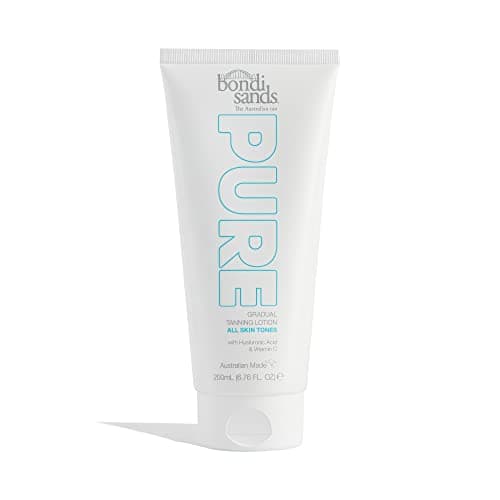 Bondi Sands PURE Gradual Tanning Lotion | Hydrates with Hyaluronic Acid for a Glowing Tan, Fragrance Free…