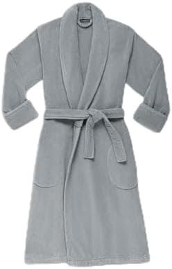 Brooklinen Luxury Cotton Bath Robe, OEKO-TEX Certified, Plush & Machine Washable – Premium Turkish Plush Robes
