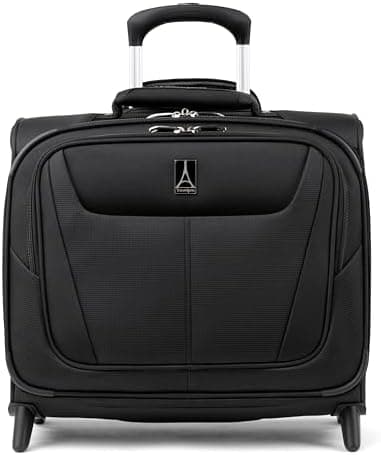 Travelpro Maxlite 5 Softside Lightweight Rolling Underseat Tote Upright 2 Wheel Bag, Men and Women, 14-Inch —…