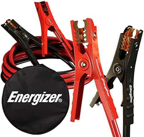 Energizer Jumper Cables for Car Battery, Heavy Duty Automotive Booster Cables for Jump Starting Dead or Weak…