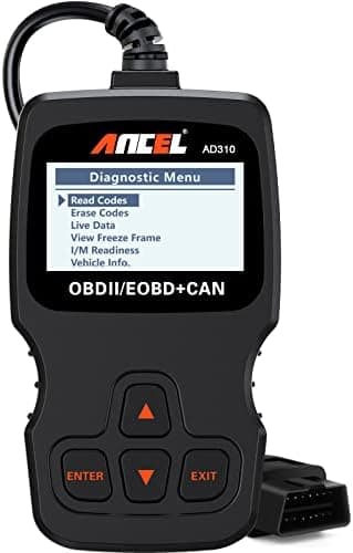 ANCEL AD310 OBD2 Code Reader Classic Enhanced Universal Car Engine Fault Diagnostic Scan Tool, Read and Clear…