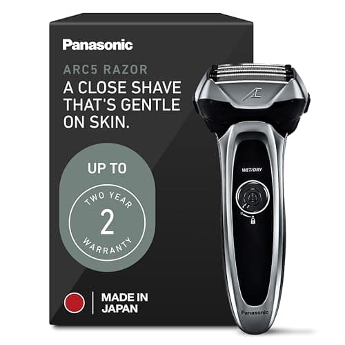 Panasonic ARC5 Electric Razor for Men with Pop-Up Trimmer, Wet/Dry 5-Blade Electric Shaver with Intelligent…