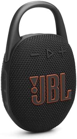JBL Clip 5 - Ultra-Portable, Waterproof & Dustproof Bluetooth Speaker, Big JBL Pro Sound with Punchy bass…