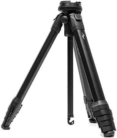Peak Design Travel Tripod, Aluminum, Compact Design, Quick Setup and Takedown, Pro-Level Stability, Ergonomic…