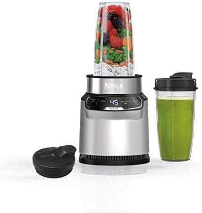 Ninja Nutri-Blender Pro with Auto-iQ | For Smoothies, Shakes, Frozen Drinks, Salsa, Dips | (2) 24-oz. To-Go…