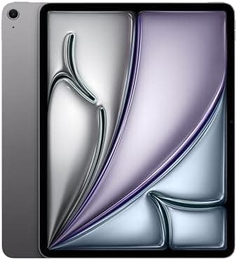 Apple iPad Air 13-inch (M4): Liquid Retina Display, 128GB, 12MP Front/Back Camera, Wi-Fi 7 with Apple N1…