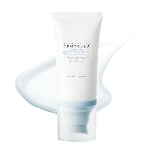 SKIN1004 Centella Hyalu-Cica Water-Fit Sun Serum UV, Korean Sunscreen SPF 50, Centella Sunscreen, Travel…