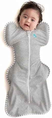 Love to Dream Swaddle UP, Gray, Newborn, 5-8.5 lbs., Dramatically Better Sleep, Allow Baby to Sleep in Their…