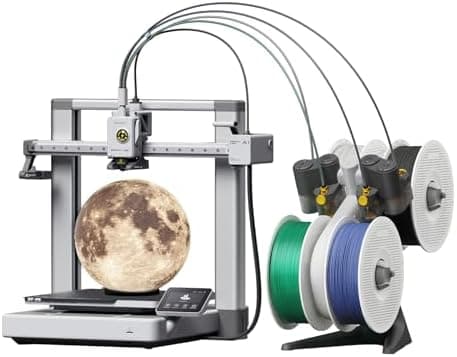 Bambu Lab A1 Combo + LED Lamp Kit, Support Multi-Color 3D Printing, High Speed & Precision, Full-Auto…