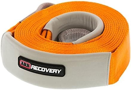 ARB ARB710LB 3-1/4" x 30' Recovery Snatch Strap Minimum Breaking Strength 24000 lbs Kinetic Stretch 20% With…