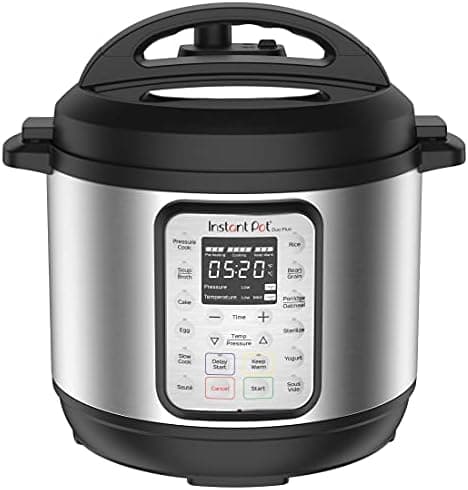 Instant Pot Duo Plus 9-in-1 Electric Pressure Cooker, Slow Cooker, Rice Cooker, Steamer, Sauté, Yogurt Maker…